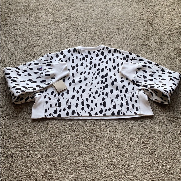 New Champion reverse weave crewneck cropped XL - Picture 3 of 8